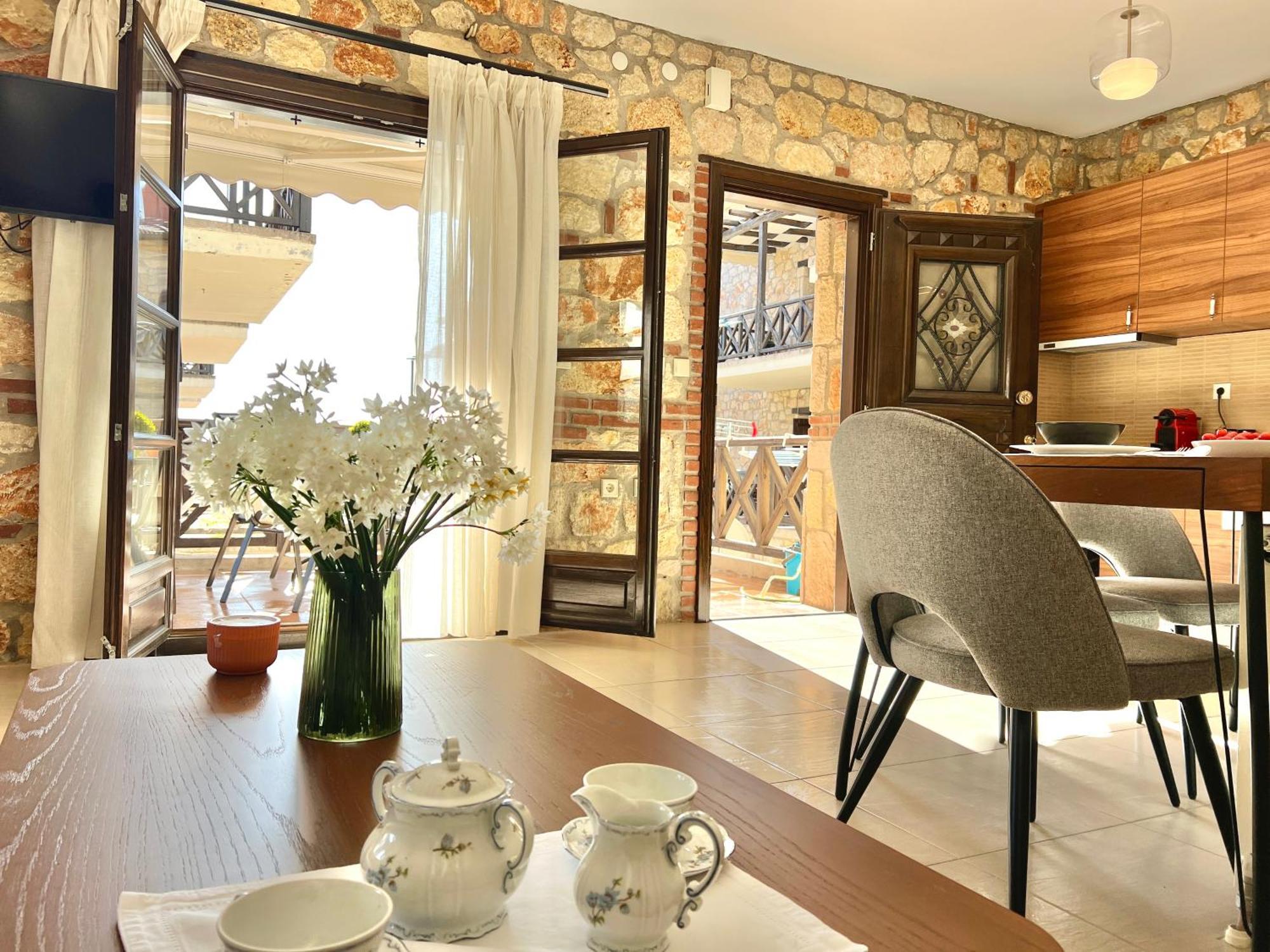Maison d'hôtes Boutique Stone House à Psakoudia Extérieur photo